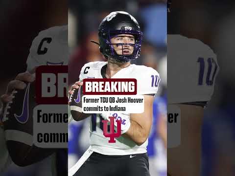 Indiana has their next starting quarterback #cfb #collegefootball #joshhoover #indianahoosiers