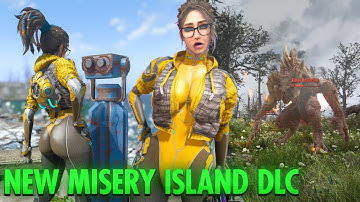Fallout 4 - Misery Island DLC - Isles Of New England - More Tactical Gameplay