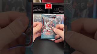 Blaster 2 of Topps Chrome 🏈! Pack 4 of 7! 🔥💥 #fyp #trending #football #nfl #raiders #toppschrome