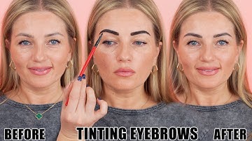 Tinting Eyebrows At Home Using Refectocil Tint Easy Step By Step Tutorial