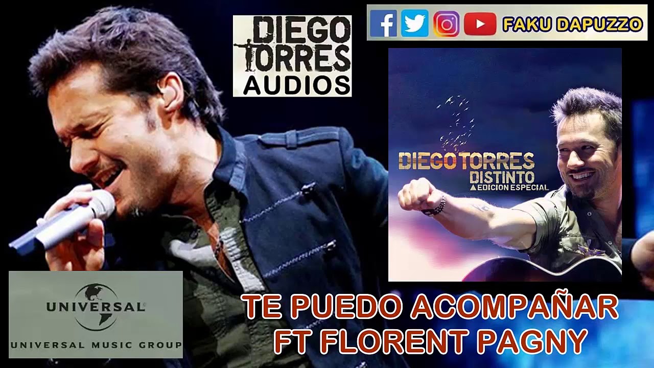 Diego Torres - Te Puedo Acompañar Ft Florent Pagny (Audio) | Diego Torres Audios