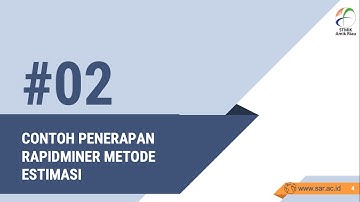 Penggunaan Rapidminer menggunakan metode Estimasi (Linear Regression) - Estimasi Performance CPU
