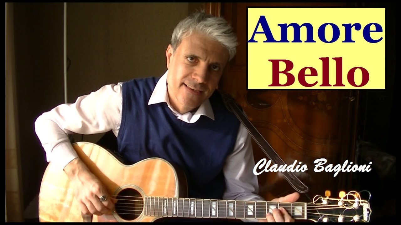 Amore bello accordi Claudio Baglioni Tutorial chitarra YouTube Amore bello accordi Claudio Baglioni Tutorial chitarra YouTube