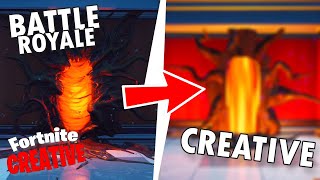 How to get STRANGER THINGS PORTAL in Fortnite Creative! - Fortnite Creative Mode