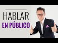 Técnicas para hablar en público