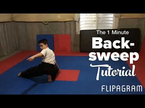 The 1 Minute Backsweep Tutorial