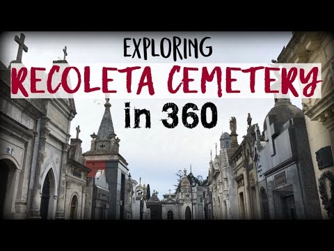 Exploring Recoleta Cemetery in Buenos Aires in 360