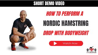 Celebrity How to perform the Nordic hamstring drop (short demo) Wealth