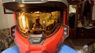 Halo infinite red mark 6 helmet