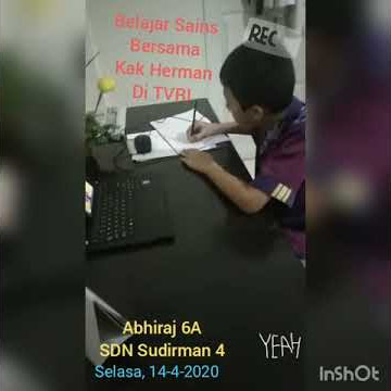 Belajar Sains bersama Kak Herman di TVRI