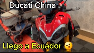 Expo Feria de motos 2024 En Ecuador- Ducati China 🫣