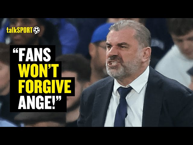 Tottenham Fan CLAIMS Fans Would NEVER FORGIVE Ange Postecoglou If He Let Arsenal Win The League 😱🔥 class=