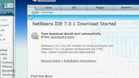 install netbeans ide on windows vista