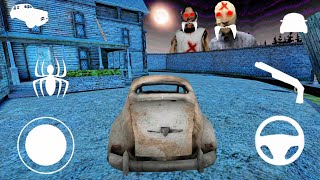 Playing As Granny Car Escape In Granny Chapter 3 Mod Menu !! Part 2