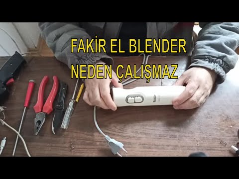 Video: Bir Blender Nasıl Sökülür