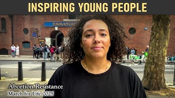 Abortion Resistance at @marchforlifeuk 2025: The Youth Voice