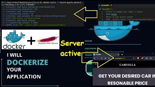 Creating an Apache Server using Docker and containers