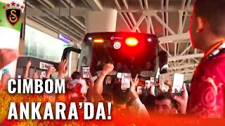 Galatasaraylı Taraftarlarımız Takımımızı Ankarada Muhteşem Karşıladı İşte O Görüntüler