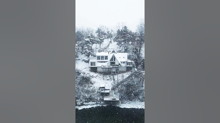Snow Day at The Lake of the Ozarks