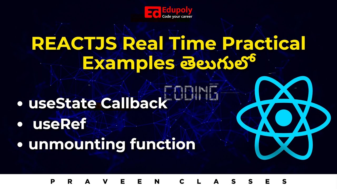 React Stopwatch Project | తెలుగులో | 2024 - YouTube