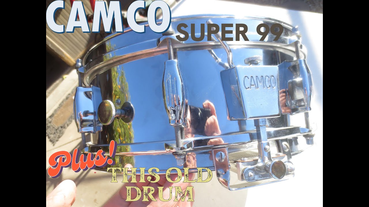 Camco "Super 99" Snare Drum snare mechanism analysis, fine tuning and snare wire adjustment