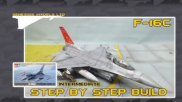 Tamiya : F-16C Fighting Falcon : 1/48 Scale : Rapid Video Build : Episode.1