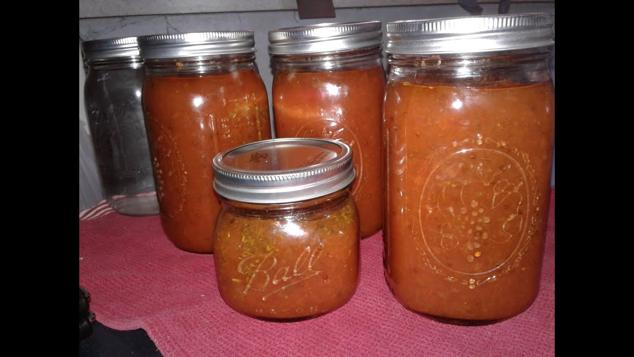 built on the rock homestead Making and Canning Pasta Sauce