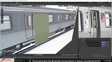 modeling a newyork train in blender 2 8 part 2