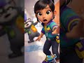 Zoya Zoom and the Wet Floor Slip Alert! |@ilmigotoons Funny Cartoon Short