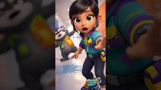 Zoya Zoom and the Wet Floor Slip Alert! |@ilmigotoons Funny Cartoon Short