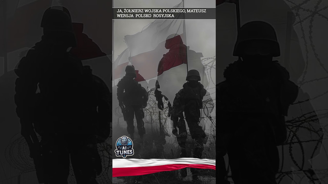 Ja, żołnierz Wojska Polskiego  - wersja polsko rosyjska  short1,całość- 