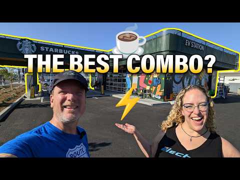 Starbucks + EV Charging + Ford Dealership | The Ultimate Combo?