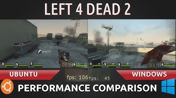 Ubuntu 13.04 VS Windows 8: Left 4 Dead 2 Comparison with Screen Recorders