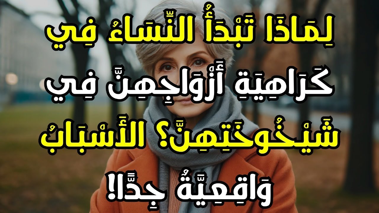 لماذا تبدأ النساء في كره أزواجهن مع تقدم العمر؟ السبب عملي للغاية.