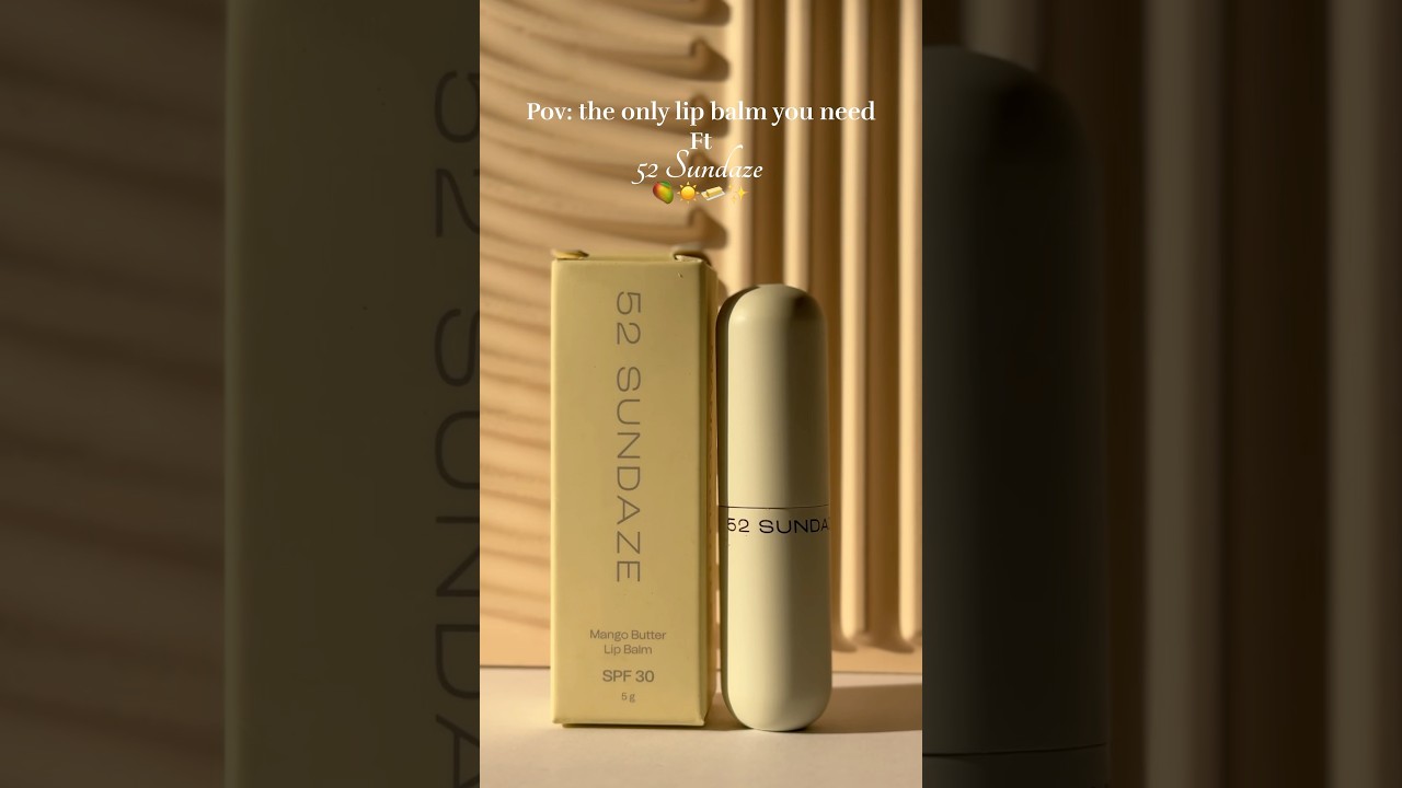 The only summer lip balm you need ft 