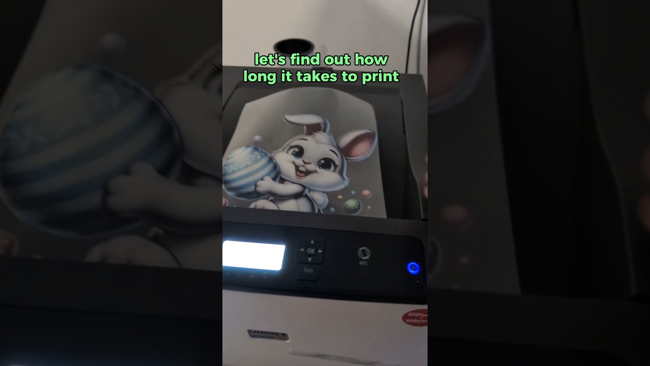 HOW LONG TO PRINT A SHIRT?! #whitetoner #customshirts #heatpress #dtfprinting