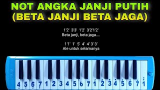 Not Pianika Beta Janji Beta Jaga (Janji Putih)