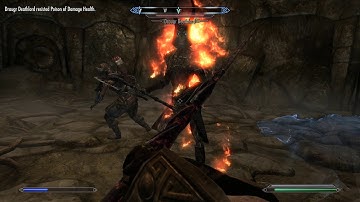 TES Skyrim Saarthal Ruins Deathlord