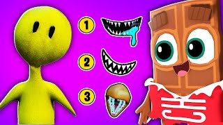 картинка: 😱 НАЙДИ Это *СЛОЖНОЕ* ОТЛИЧИЕ Жёлтый РАДУЖНЫЕ ДРУЗЬЯ ! ЧОКО