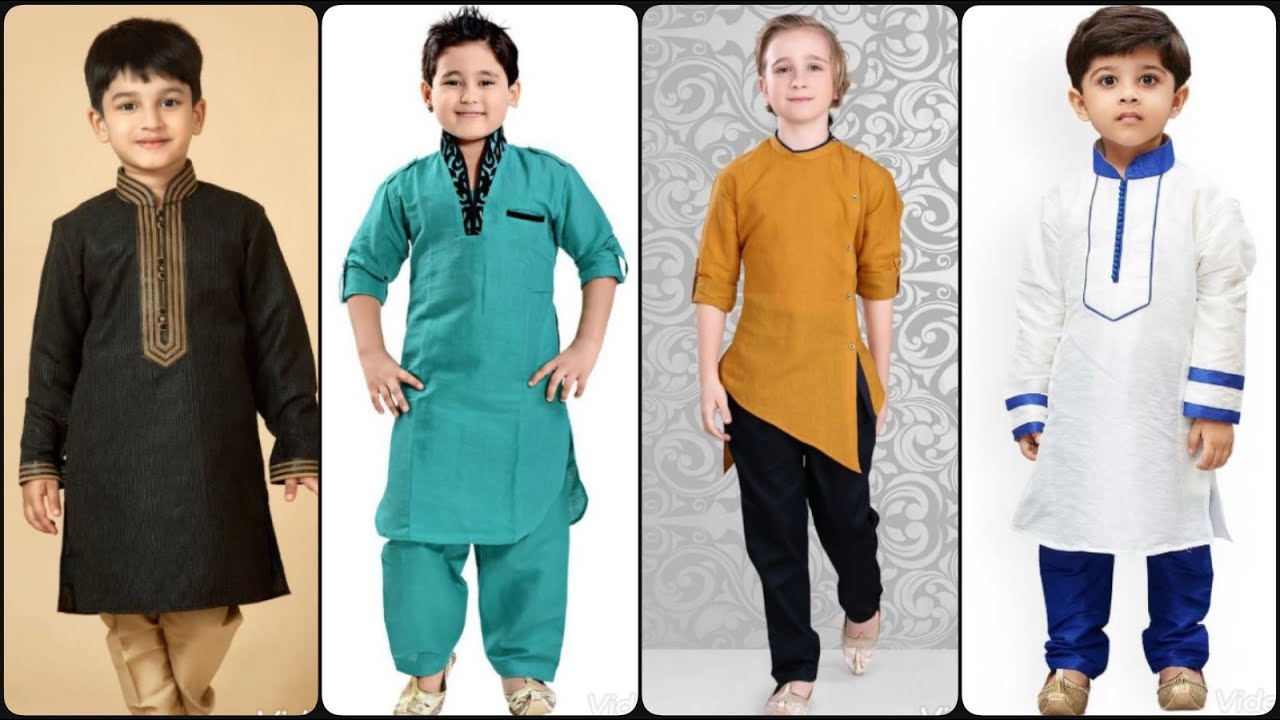 Most Fabulous & Little Boy's Kurta Pajama Designs YouTube