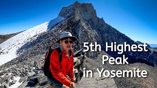 Hiking Mt Maclure, 5th Highest Peak in Yosemite