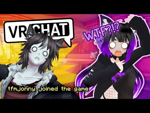 He Came To Say Hi 😨 -VRChat Funny moment's