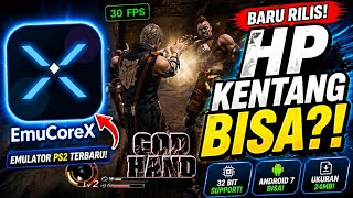 KEREN!! MUNCULNYA EMULATOR PS2 BARU! Kenapa gak coba pake ini? EmuCoreX Suport 32 Bit &amp; Android 7? 