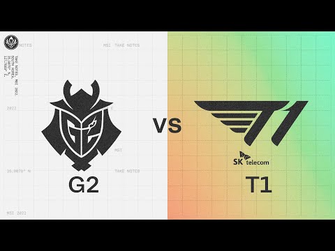 G2 Esports (G2) vs T1 (T1) 3. Maç | MSI 2022 Yarı Finali