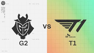 G2 Esports (G2) vs T1 (T1) 3. Maç | MSI 2022 Yarı Finali