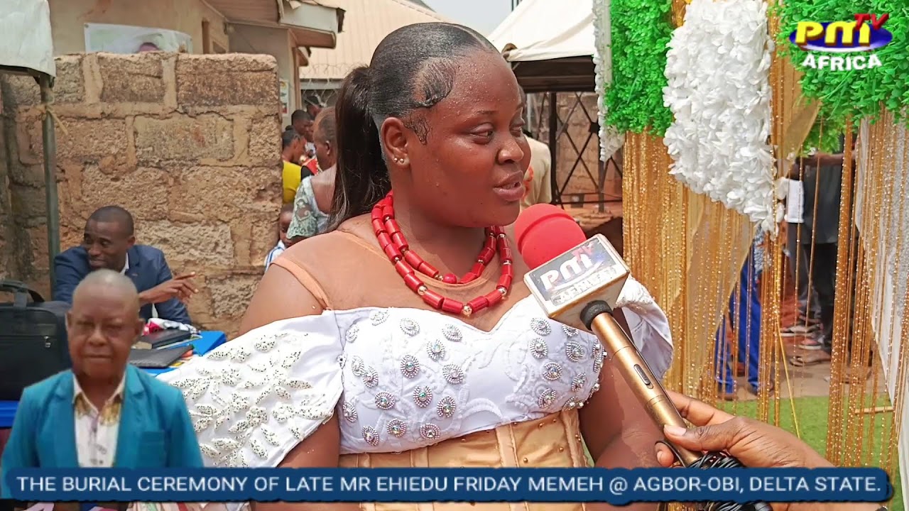 2.The Burial Ceremony of a Great Musician in Ika Land, Late Mr. Ehiedu Friday Memeh in Agbor, Delta.