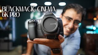 Blackmagic 6k Pro Unboxing &amp; Menu Overview | Urdu/Hindi