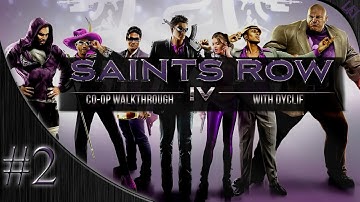 Saints Row 4 Co-op Walkthrough w/ Dyclif Part 2 - WHITE HOUSE DOWN