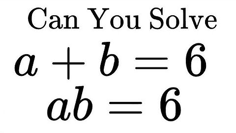A Nice Algebra Problem | Math Olympiad | Solve for 