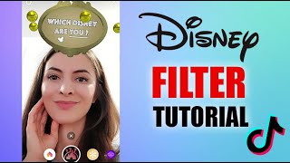 How To Get Disney Character Filter Tutorial - EASY